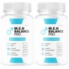 (2 Pack) M.E.N Balance Pro Capsules - Official Men Balance Pro Pills Support Daily Health Advanced Formula All Natural Premium Multivitamin for Overall Health & Wellness, 120 Capsules for 2 Months