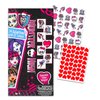 Monster High Temporary Tattoo Set - 14 Pc Monster High Party Favors Bundle - 7 Temporary Tattoo Sheets Plus 7 Goodie Bags for Girls, Kids | Monster High Party Supplies