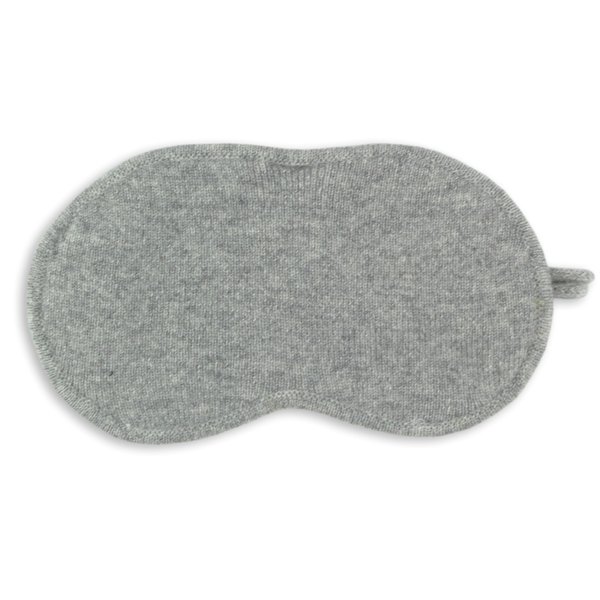 Jet&Bo 100% Pure Cashmere Lite Eye Mask Gray in Gift Box