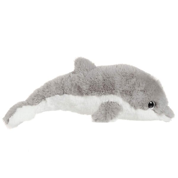 Apricot Lamb Toys Plush Gray Dolphin Stuffed Animal Soft Cuddly Perfect for Girls Boys (Medium, 18 Inches)