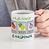CafePress Organic Gardner Mug 11 oz (325 ml) Ceramic Coffee Mug