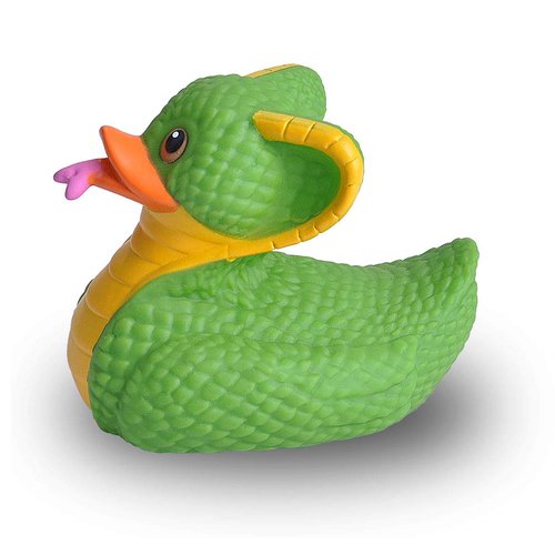Wild Republic Rubber Ducks, Bath Toys, Kids Gifts, Pool Toys, Water Toys, Cobra, 4"