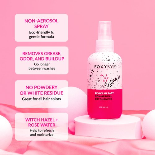 FoxyBae Revive Me Baby Non Aerosol Dry Shampoo 6oz