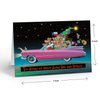 Stonehouse Collection - Texas Pink Cadillac Christmas Cards - 18 Texas Christmas Cards and Envelopes (Standard)