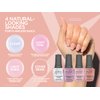 Gelish Foundation Flex (Clear) Gel Nail Polish, Base Coat For Nails, Neutral Nail Polish Colors, 5 ounce