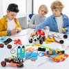 STEM Kits for Kids Ages 8-10, Robot Building Kits for Boys 8-12 5-7, Science Experiments for Kids 6-8 9-12, STEM Toys Gifts for 5+ 6 7 8 10 12 Year Old Boys Girl, Car Crafts Activities Engineering Kit