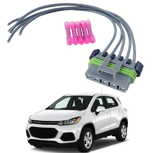 YzusGomumu Car HVAC Blower Motor Resistor Wire Harness Compatible with 2015 2016 2017 2018 2019 Chevrolet Trax Blower Motor Resistor Connector Replaces# 99595KW