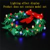 GEAMENT LED Light Kit Compatible with Lego Christmas Wreath 2-in-1 - Lighting Set for Lego 40426 Building Model (Model Set Not Included)