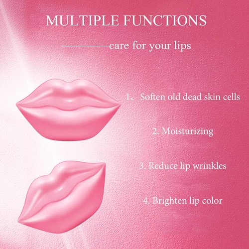 20pcs/Pack Moisturizing Lip Mask, Lip Care Mask for Dry Lips and Lip Lines, Moisturizing Plumping Lip Treatment