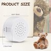 3 Pcs Voice Recorder for Stuffed Animal, Voice Recorder Box Stuffed Bear Mini Voice Recorder Device, DIY Custom Voice Message Toy Voice Recorder for Baby Dolls, Plush Toys and Pillows (30s Edition)