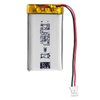 EEMB 3.7V Lipo Battery 620mAh 852040 Lithium Polymer ion Battery Rechargeable Lithium ion Polymer Battery with JST Connector Make Sure Device Polarity Matches with Battery Before Purchase!!!