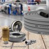 JACO ThreadPro PTFE Thread Seal Tape - 1/2" x 100 ft. (Mega Roll, 3 Pack) | Professional-Grade Thread Sealant (Cool Gray)