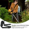 Zafina-UP Trimmer Strap for Weed Eater Shoulder Strap Easy Release Brush Cutter Harness Compatible for EGO String Trimmer, Leaf Blower