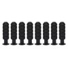 Plastic Foosball Handles Table Football Grip Part Replacements Foosball Handle Grip for Standard Foosball Tables (8 Pack)