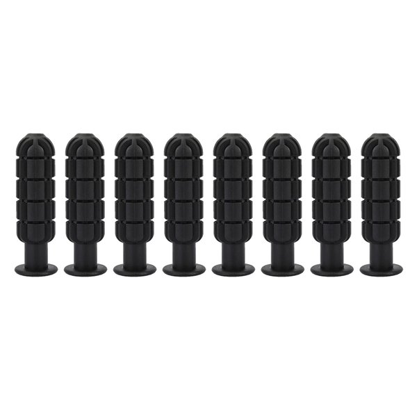Plastic Foosball Handles Table Football Grip Part Replacements Foosball Handle Grip for Standard Foosball Tables (8 Pack)