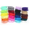 La Tartelette 4 mm Elastic Bands Hair Ties Children Rubber hair headbands - 20 Pcs (Orange)