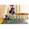 6 Piece Tegu Travel Pal Magnetic Wooden Block Set, Spaceship