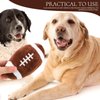 FRCOLOR Pet Ball Toy Interactive Dog Toys Puppy Dental Chew Toys Dog Molar Toy Puppy Chew Toys Dog Teething Toy Dog Rugby Ball Toy Dog Squeaky Balls Bite Small Dog Plush