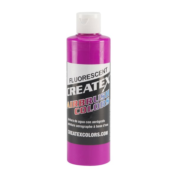 Createx Colors Paint for Airbrush, 8 oz, Fluorescent Raspberry
