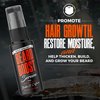 Beard Growth Serum with Biotin & Caffeine by Wild Willies - Natural Beard Care for Thicker, Fuller Healthier Beard - Mens Facial Hair Treatment for Grooming - Increases Thickness and Volume