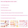 PIBIPAID 472 Pcs Cute Candyland Candy Land Tattoos Temporary Stickers,Sweet Candyland Birthday Baby Shower Party Favors Supplies Decorations Favors Goodie Bag Stuffers Prize(24 Sheets)