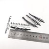 12Pcs Hair Clips Pins Black hair Clip for Women Girls DIY all hair types and all types Bobby Pins,Hair Accessories