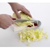 Westmark Germany Multipurpose Stainless Steel Cheese and Food Slicer with Board and Adjustable Thickness Dial (White) -