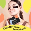 BLAQ Eye Masks for Dark Circles, Wrinkles and Puffiness. Hydrating and Cooling with Marine Algae and Activated Charcoal, Vegan and Cruelty-Free, Hyaluronic Acid Bright Eyes, 5-Pairs
