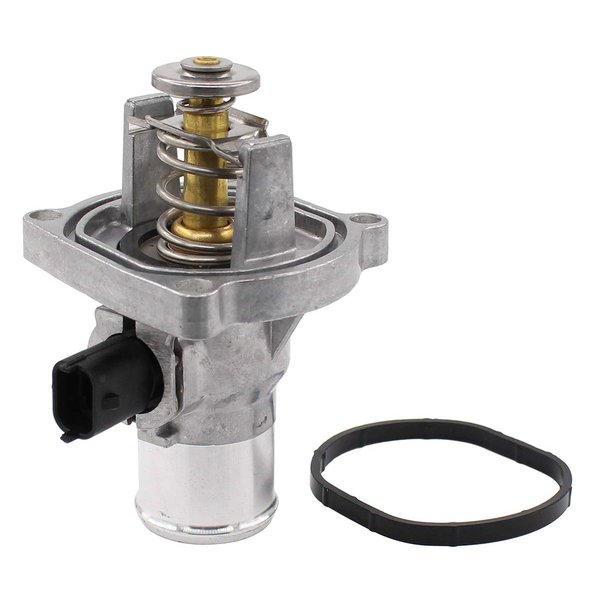NewYall Engine Coolant Thermostat Housing Assembly w/Gasket