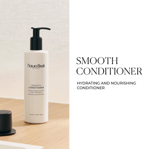 Natura Bissé Smooth Conditioner | Hydrating & Nourishing Conditioner | Rosemary & White Tea Scent | For all types of hair, 10 Oz