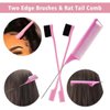Goiple 3PCS Elastic Bands for Wig Edges, Lace Frontal Melt Wig Melt Band for Lace Front Laying Edges - Adjustable Wig Band Install Accessories with Hair Wax Stick Set