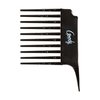 Goody Total Texture Pick Comb - Black - Detangling Hair Comb Great Designed for Creating Maximum Lift and Volume - Durable for Everyday and Professional Use - Tapered Handle