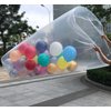 98.4 x 47 Inch Plastic Balloon Bag Clear Giant Storage Bags for Birthday Celebration New Year’s Eve Party Supplies