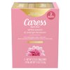 Caress Beauty Bar Soap For Women, Daily Silk With Silk Extract and Floral Oil Essence Moisturizing Body Soap for Silky, Soft Skin, 3.75 oz, 2 Bath Bars