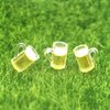 Toddmomy 20Pcs Mini Beer Mug Shot Glasses Mini Resin Beer Cups Tiny Shot Mug Landscape Beer Mug Decoration Mini Glasses Miniature Accessory for Dollhouse