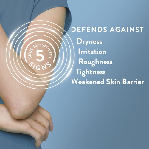 Cetaphil Body Wash, NEW Smoothing Relief Exfoliating Body Wash, Mildy Exfoliates To Smooth Rough, Textured Skin, 24 Hour Dryness Relief, For Sensitive Skin, 20 oz