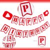 YouTube Themed Party Supplies, YouTube Inspired Birthday Banner Social Media Cake Topper for Subscribe Play Video Theme Birthday Party Decorations