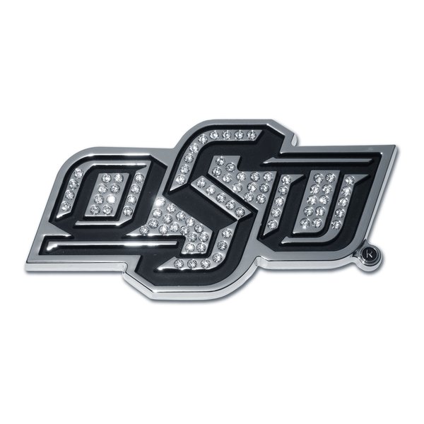 Elektroplate Oklahoma State University (OSU w/Austrian Crystals) Emblem