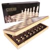 Premium Wooden Chess Set, 15.5'' Chess Board Game with Wooden Storage Box & Magnetic Chess Closure, Folding Luxury Chess Set, Travel Chess Sets for Adults & Kids, Chess Sets for Adults, Chess Set Kids