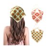 ZURLEFY Bandana Headband for Women, Floral Hair Scarf Bandanas for Women Headbands Mesh Hair Scarves Lightweight Head Scarf Hair Accessories (59H-06)