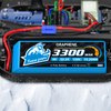 Yowoo 6S RC Lipo Battery 3300mAh 150C 22.2v Graphene Batteries with EC5 Plug for Align Trex 500-550 Goblin 500 Goblin 630 Gaui Helicopter RC Car Boat Truck Heli Airplane Quadcopter