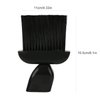 Barber Brush, Neck Duster Brush for Hair Cutting, Soft Hair Neck Cleaning Brush, Professional Hair Brush for Hairstylists - Black