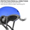 JBM Skateboard Helmet - Lightweight, Adjustable & Design of Ventilation Skate Helmet for Scooter, Roller Skate, Inline Skate