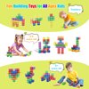 48PCS Magnetic Blocks - 1.38 inch Building Blocks for Toddlers, STEM Building Toys for Kids, Montessori Toys for 2 3 4 5 6+ Year Old, Magnet Sensory Travel Toys Christmas Birthday Gifts for Boys Girls