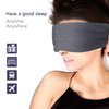 Sysrion Sleep Eye Mask - Ultra Soft Comfortable Sleeping Mask for for Home Sleep Travel Shift Work, Nose Pad Designed Light Blocking Eye Blinder, Fully Adjustable Strap and Skin Friendly