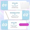 Coconut Pink Chrome Square Press on Nails Short Medium,SXVME Metallic Fake Nails Acrylic Nails Press ons,Mirror Metal Chrome Nails Glue on Nails Medium,Short Coffin Nails False Nails in 24 PCS