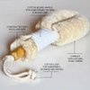 Ginger Chi Dry Brush for Skin, Dry Brushes for Body - Natural Bristle Brush for Dry Brushing Skin (Sisal Dry Brush)