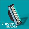 Gillette Mach3 Razor Blades for Men, Pack of 4 Refill Blades (2 Packs)