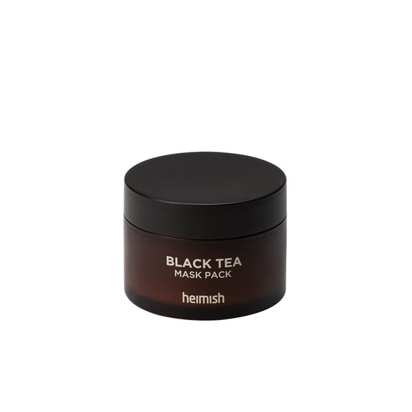 heimish Black Tea Mask Mask Pack 3.72 fl.oz / 110 ml | Cooling Strengthening Elasticity Mask Pack | All Skin Types, Cooling Mask, Soothe Skin, Swelling Relief, Immediate Pore Shrinkage, Kbeauty