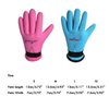 EXCEREY Kids Neoprene Skid-Proof Wetsuit Diving Gloves 3MM Surf Snorkeling Gloves(Blue, S)